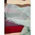 Polyester bunte Schal Voile für Lady Kopftuch muslimischen Textile Fabric